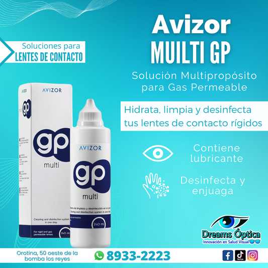 Soluciones de lentes de contacto Rígido (RGP)