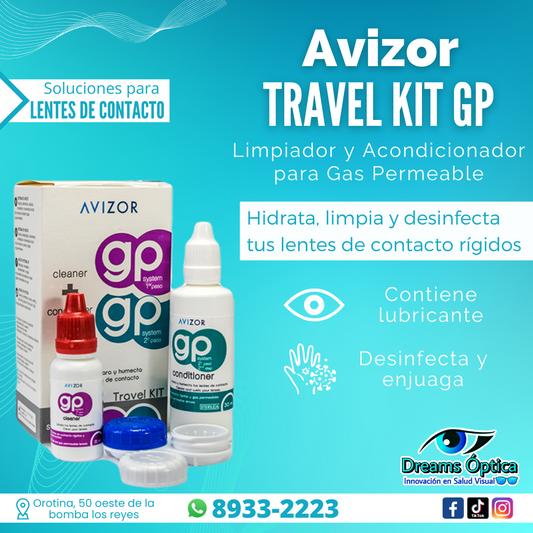 Kit de viajero para lente rígido (RGP)